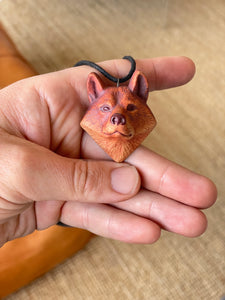 Ceramic Howler Pendant