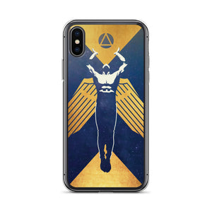 Gold Propaganda iPhone Case