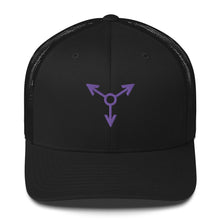 Load image into Gallery viewer, Violet Sigil Trucker Cap

