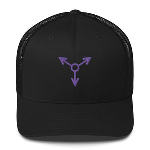 Violet Sigil Trucker Cap