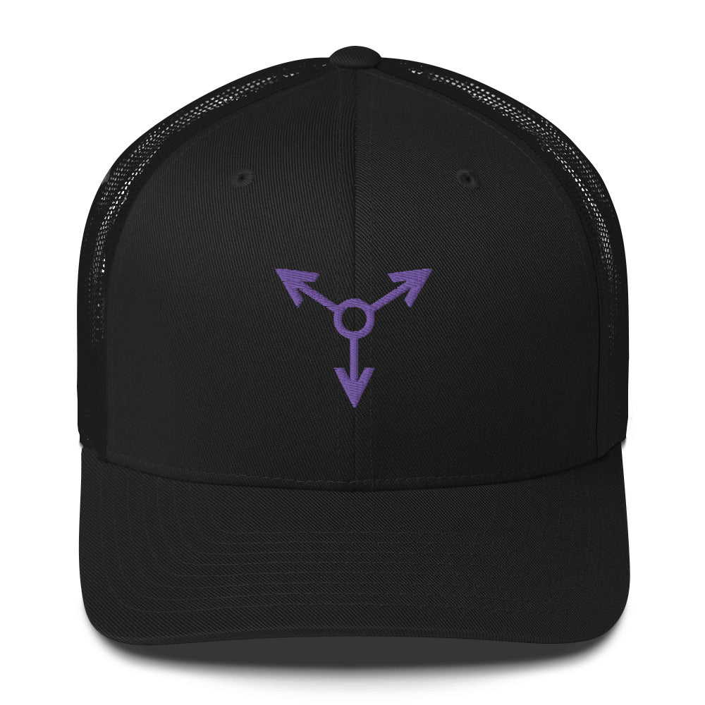 Violet Sigil Trucker Cap