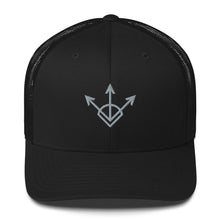 Load image into Gallery viewer, Silver Sigil Trucker Cap

