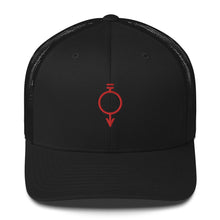 Load image into Gallery viewer, Red Sigil Trucker Cap
