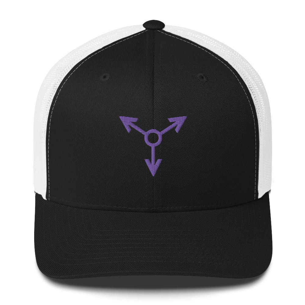 Violet Sigil Trucker Cap
