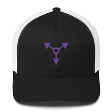 Load image into Gallery viewer, Violet Sigil Trucker Cap
