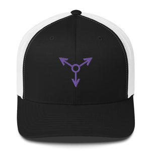 Violet Sigil Trucker Cap