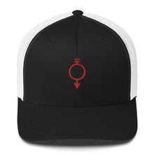 Load image into Gallery viewer, Red Sigil Trucker Cap
