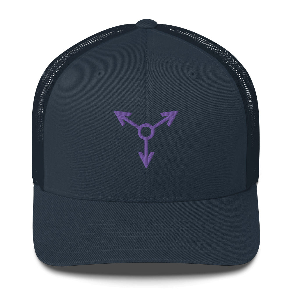 Violet Sigil Trucker Cap