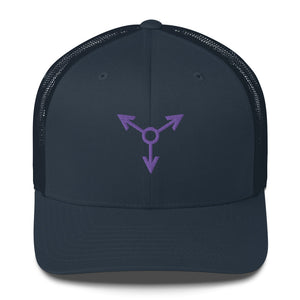 Violet Sigil Trucker Cap