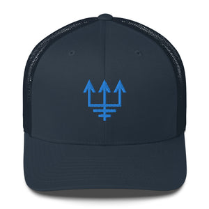 Blue hat with blue sigil of bridge crew of starships and pilots