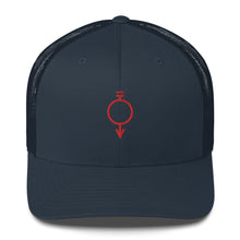 Load image into Gallery viewer, Red Sigil Trucker Cap
