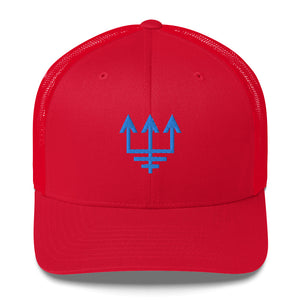 Red hat with blue sigil of bridge crew of starships and pilots