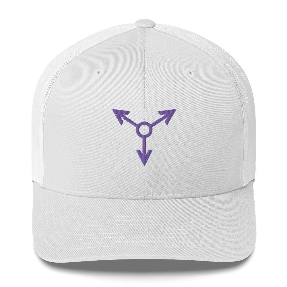 Violet Sigil Trucker Cap