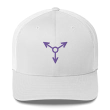 Load image into Gallery viewer, Violet Sigil Trucker Cap
