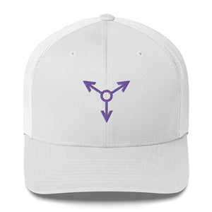 Violet Sigil Trucker Cap