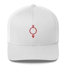 Load image into Gallery viewer, Red Sigil Trucker Cap
