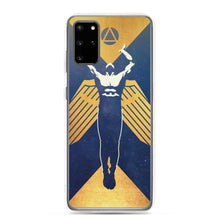 Load image into Gallery viewer, Gold Propaganda Samsung Phone Case
